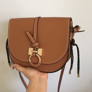 Zara Semicircular Crossbody Bag NWT